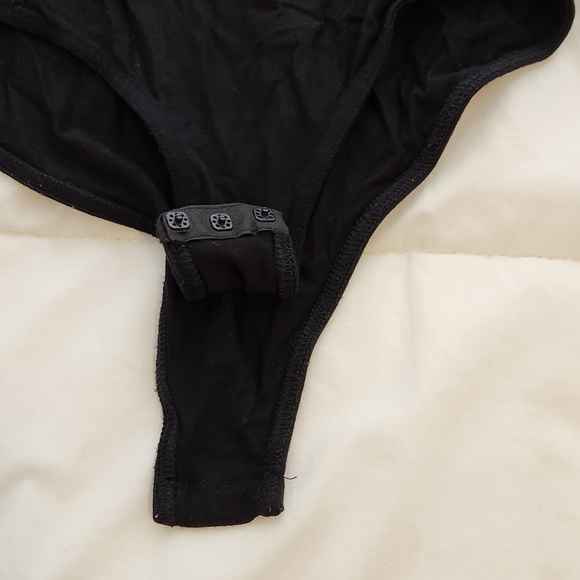 Missguided Basic Bodysuit Black Size UK 8 or US 4 or S - Picture 2 of 8